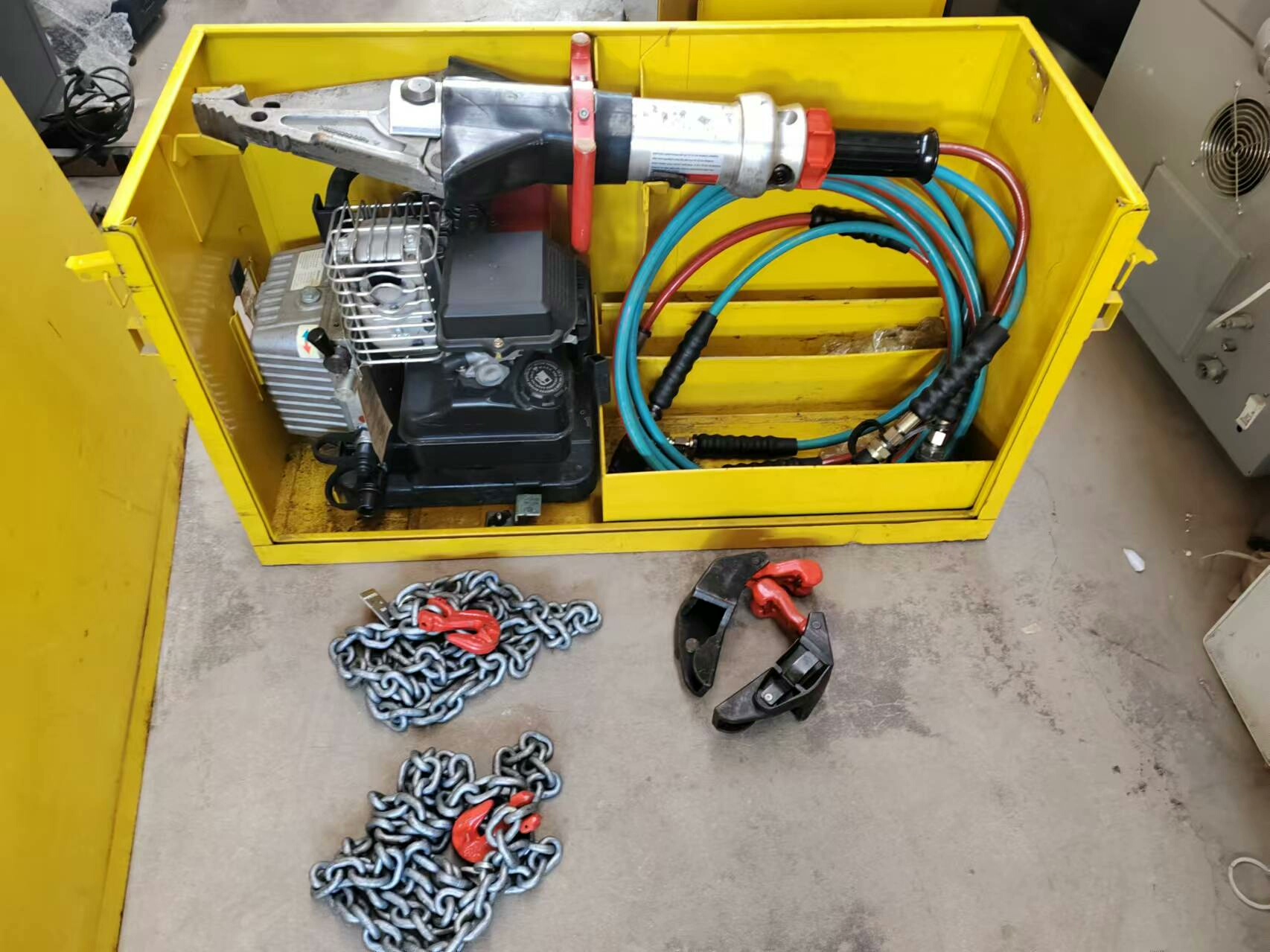 德国LUKAS卢卡斯液压扩张钳 液压剪 ，应急救援工具箱，扩