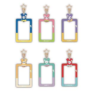 Lovely Acrylic Card Holder Keychain Idol Photocard