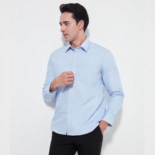 衫 大带绒长袖 天坛男士 休加肥加码 白色 衬大加绒加厚保暖冬闲季 正品