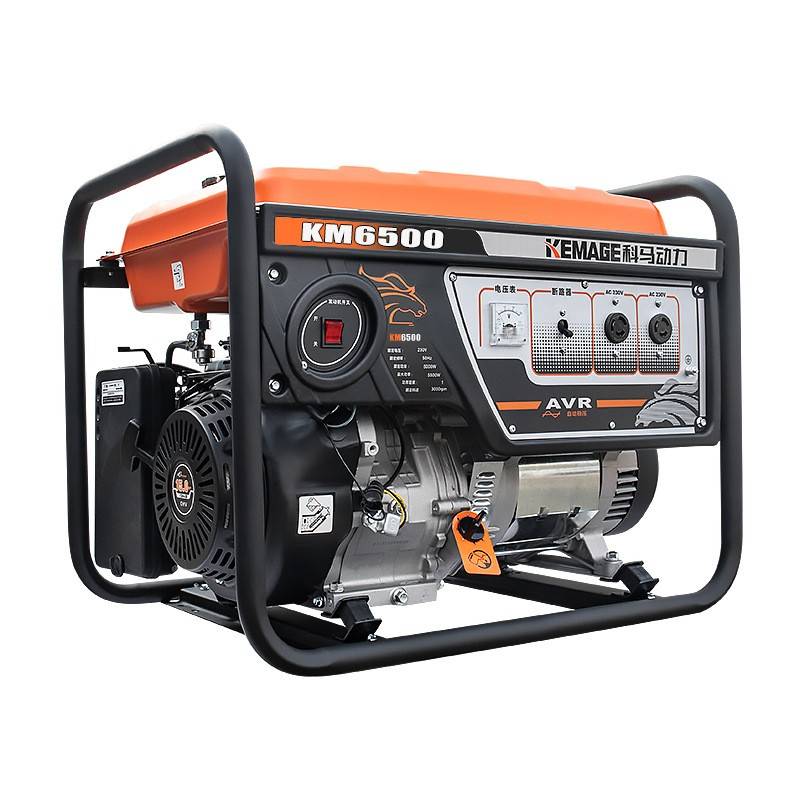 科马发电机小型家用3千瓦5KW8千瓦10千瓦汽油发电机组 220V 380V