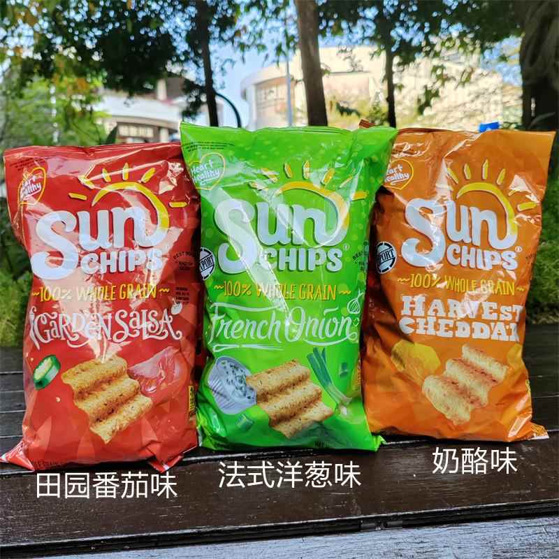 美国 阳光牌100%全玉米片Sun Chips 100% Whole Grain Cornflakes