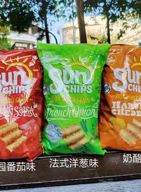 美国 阳光牌100%全玉米片Sun Chips 100% Whole Grain Cornflakes
