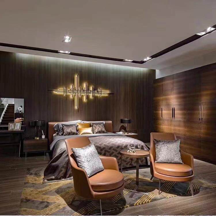 意式极简轻奢沙发椅卧室阳台休闲椅客厅网红单人椅子设计师洽谈椅