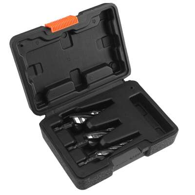 高速轴承钢HSS4341不锈钢开孔阶梯钻头 宝塔钻头 四开槽扩孔钻