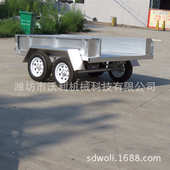 厂家业生产平板拖车工具车 平板牵引车 轻型工具车平板拖车