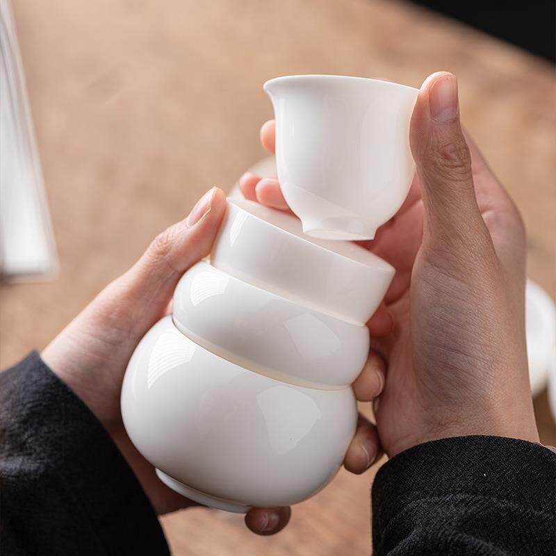 羊脂玉茶杯子白瓷中式杯玉瓷单杯功夫禅定杯主人杯个人品茗杯