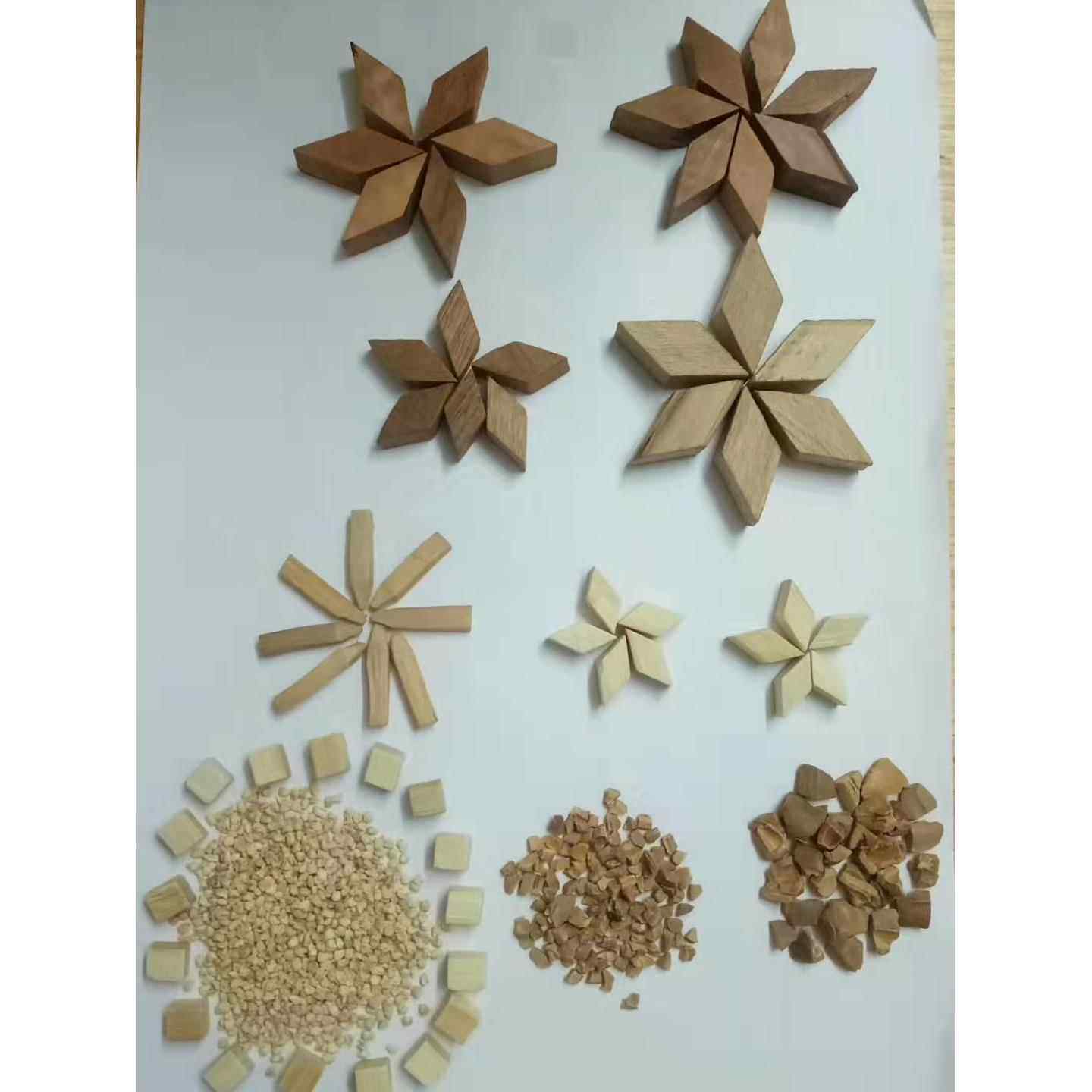 滚筒振动抛光机核桃壳抛光料玉米芯精磨竹片毛竹块橄榄壳干抛磨料