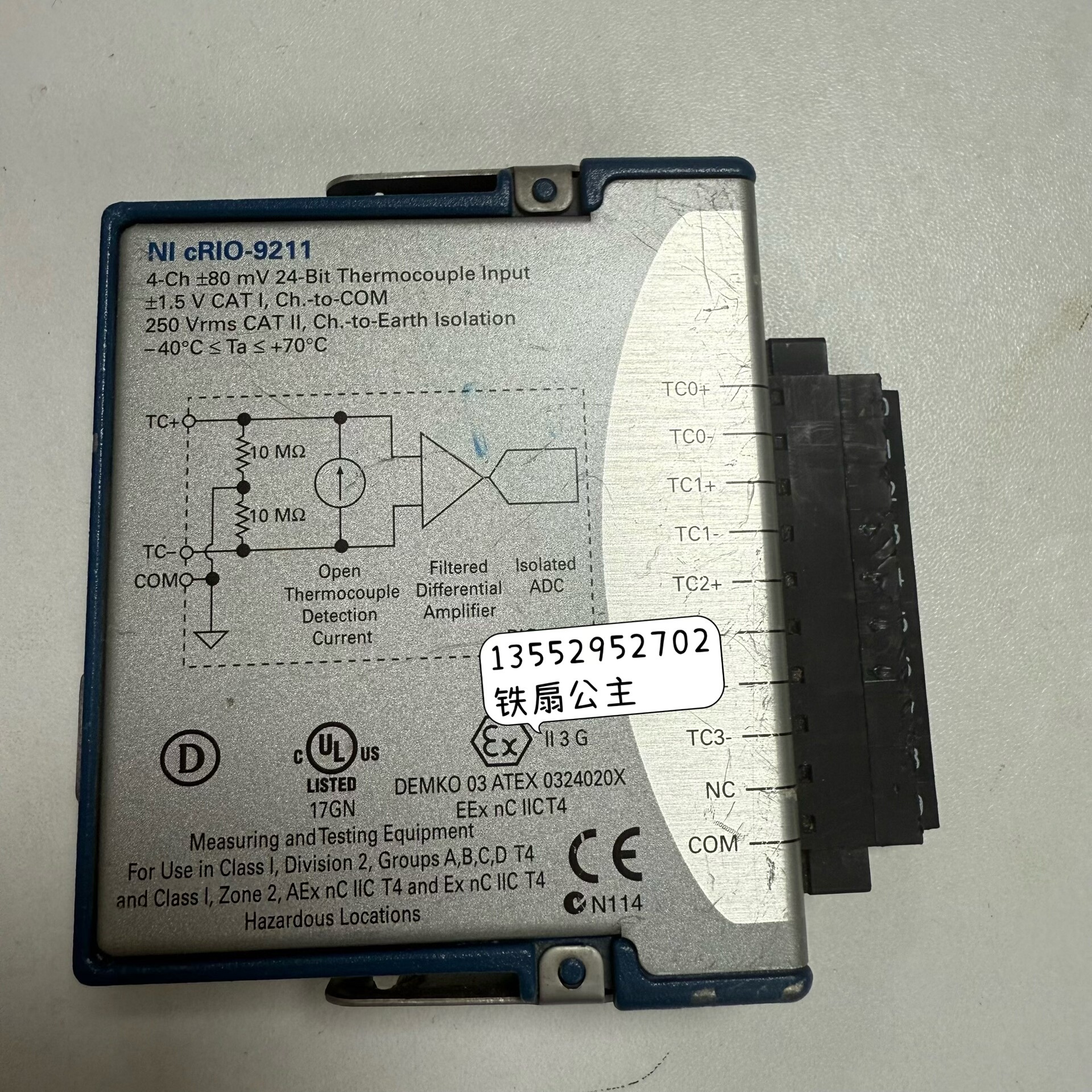 NI CRIO 9211 二手模块 功能正常