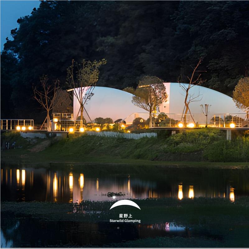 星野贝壳帐酒店上厂隧家源头篷定制户外露营地钢结XYS-0012构海边