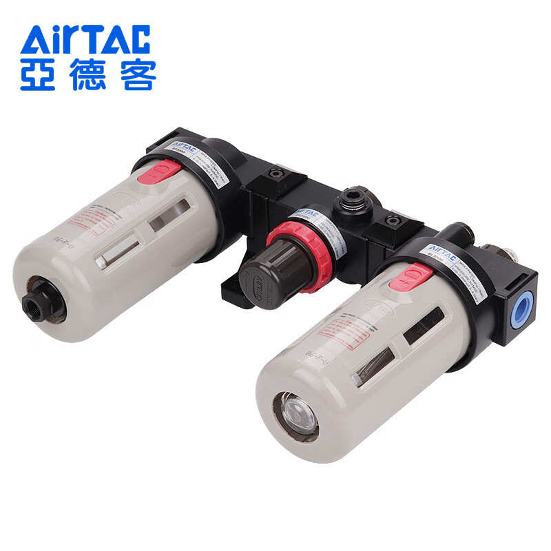 亚德客三联件油水分离调压过滤器气源处理器BC20001/3000/4000A1