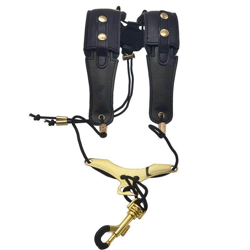 萨克斯通用双肩背带成人儿童挂带韩版吊带脖带超纤皮乐器脖带