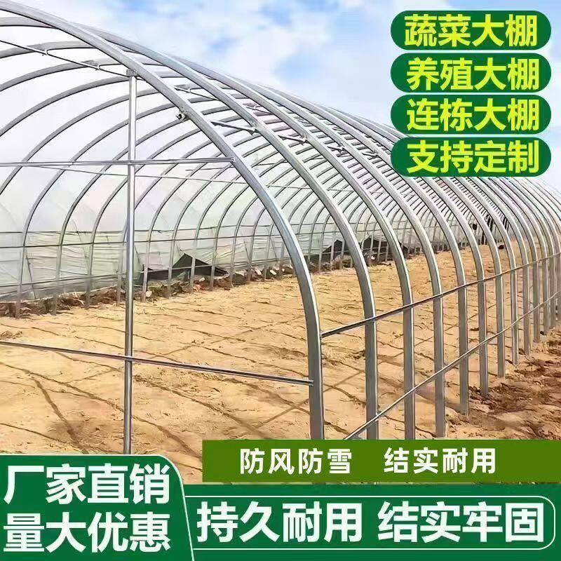 蔬菜种植大棚骨架温室大棚养殖大棚全套保温养鸡鸭鹅猪牛羊舍大棚