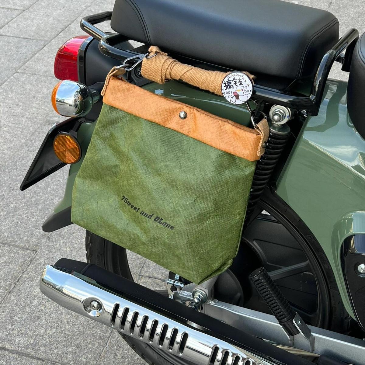 电动车挂物包袋收纳摩托侧边后尾中置防水大容量踏板爱玛九号台铃