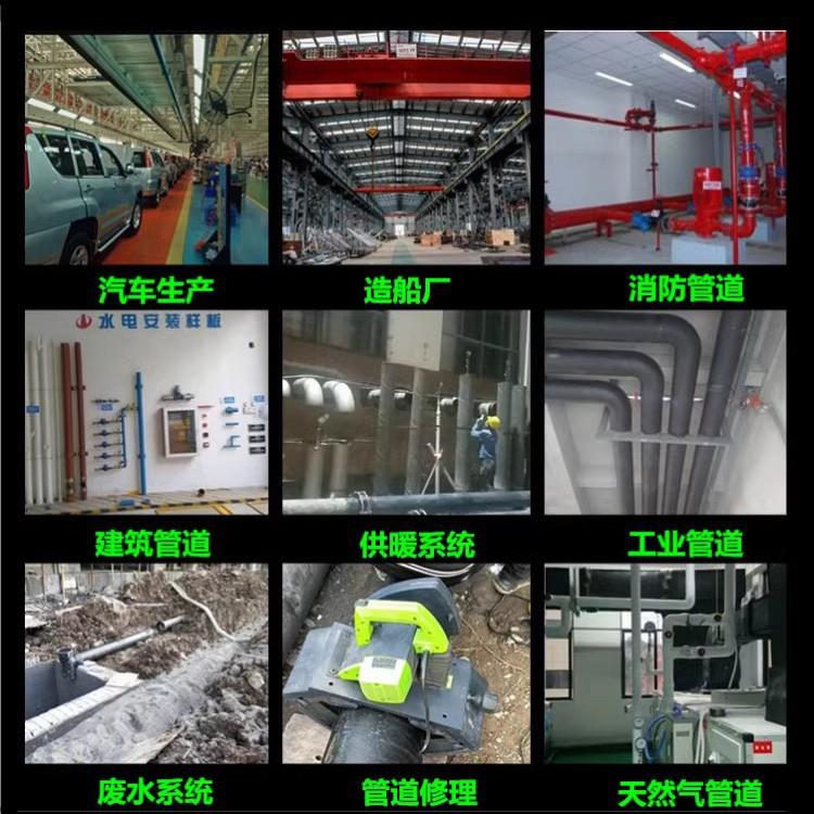 电动切割机生产厂家移动式切割机价格手提式电动切管机配件