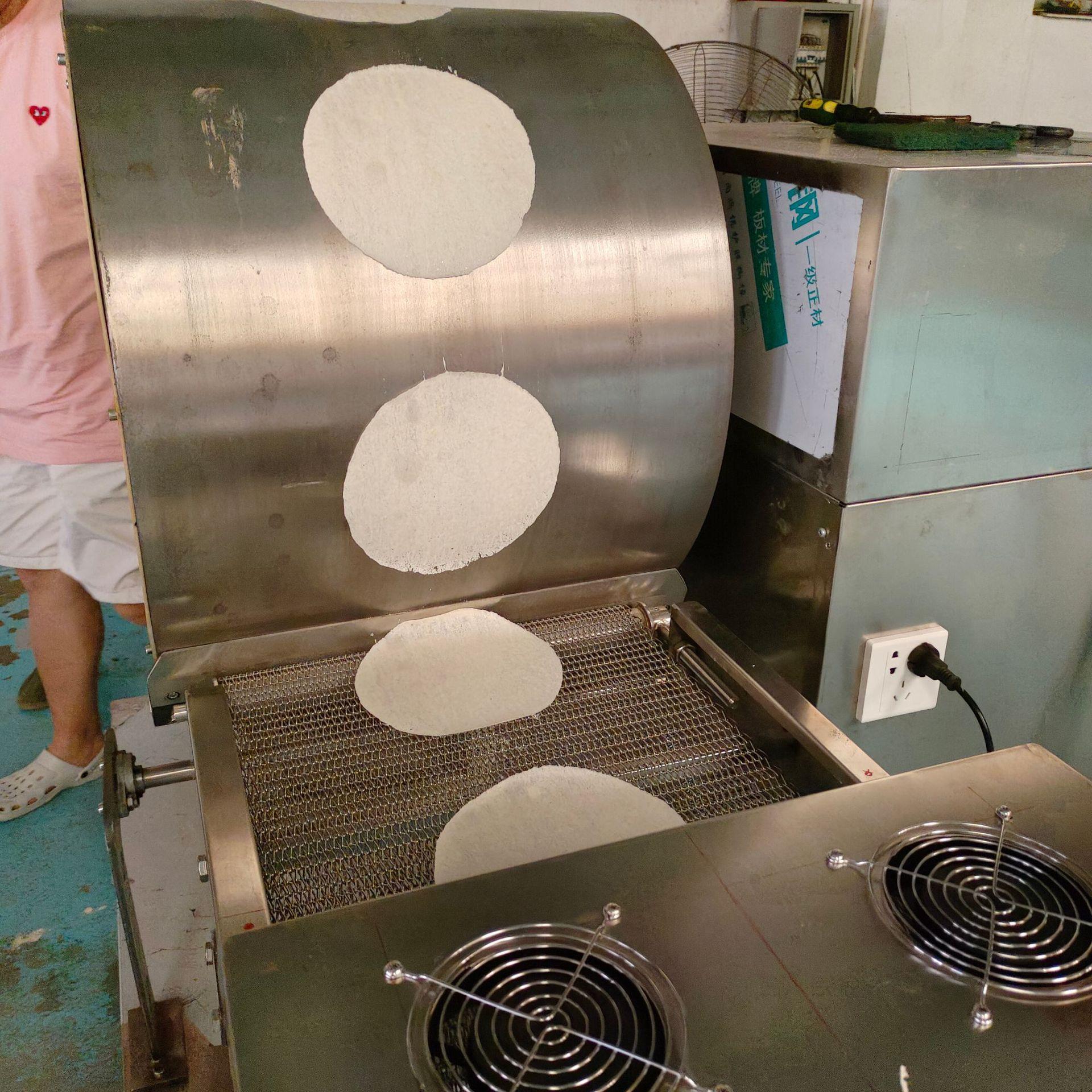 商用首先可生产春饼皮润饼皮烤鸭饼新款仿手工春卷皮机家用