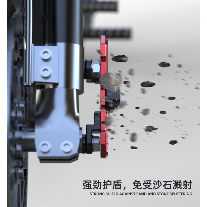 S2R适用绿源电动车INNO9 S30 S70 S90下泵卡钳保护罩防撞盖配件