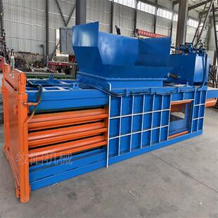 上海卧式易拉罐液压打包机180吨废纸液压打包机卧式塑料打包机