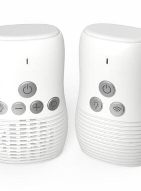 D-8无线婴儿声音监视器宝宝监护仪双向对讲小夜灯静音