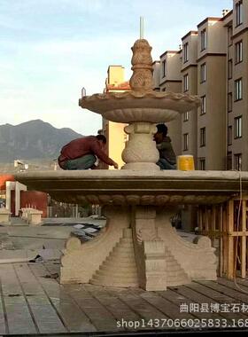 花岗岩石雕喷泉雕塑园林广场水系工程小区景观喷泉流水摆件优惠