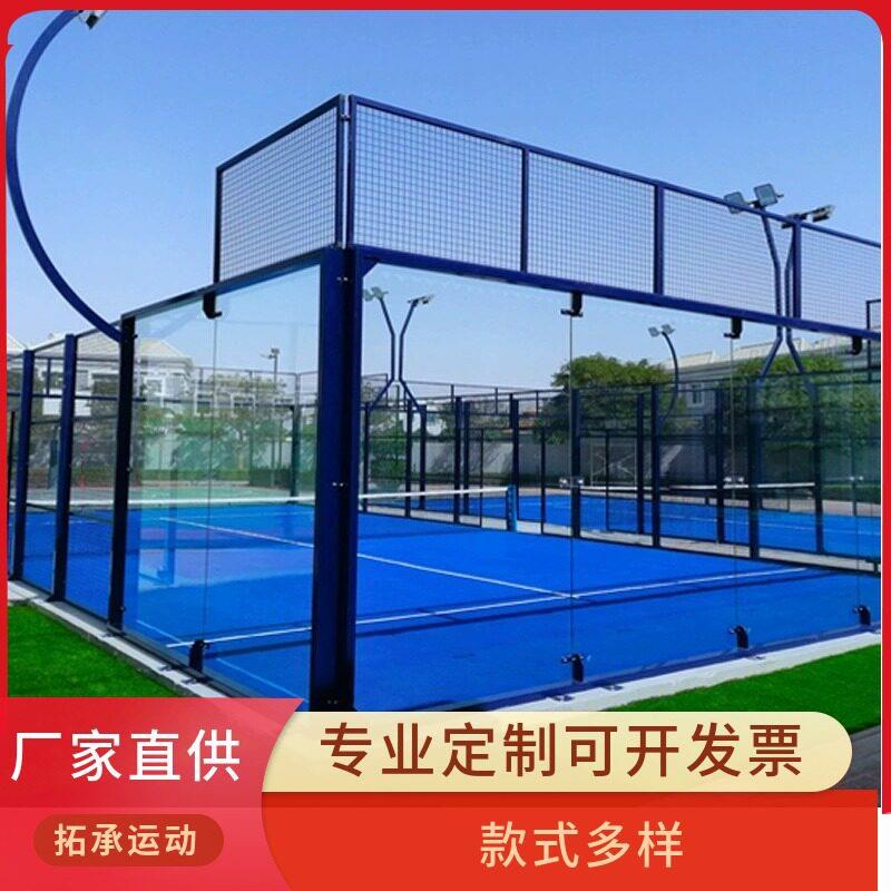 全景帕德尔板式网球场 Padel tennis court 板式网球场地图片