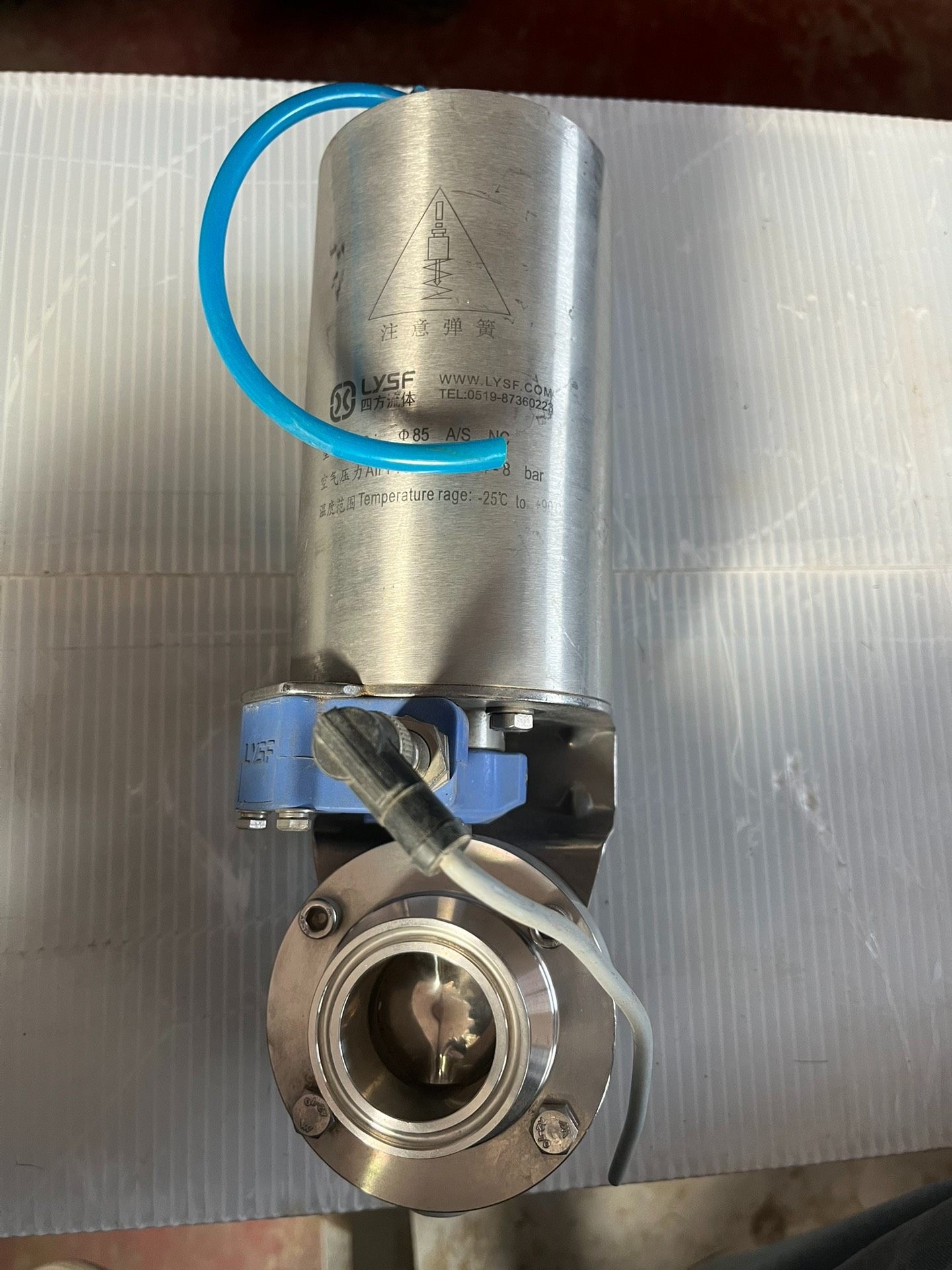 四方流体不锈钢气动球阀！有需要的吗！