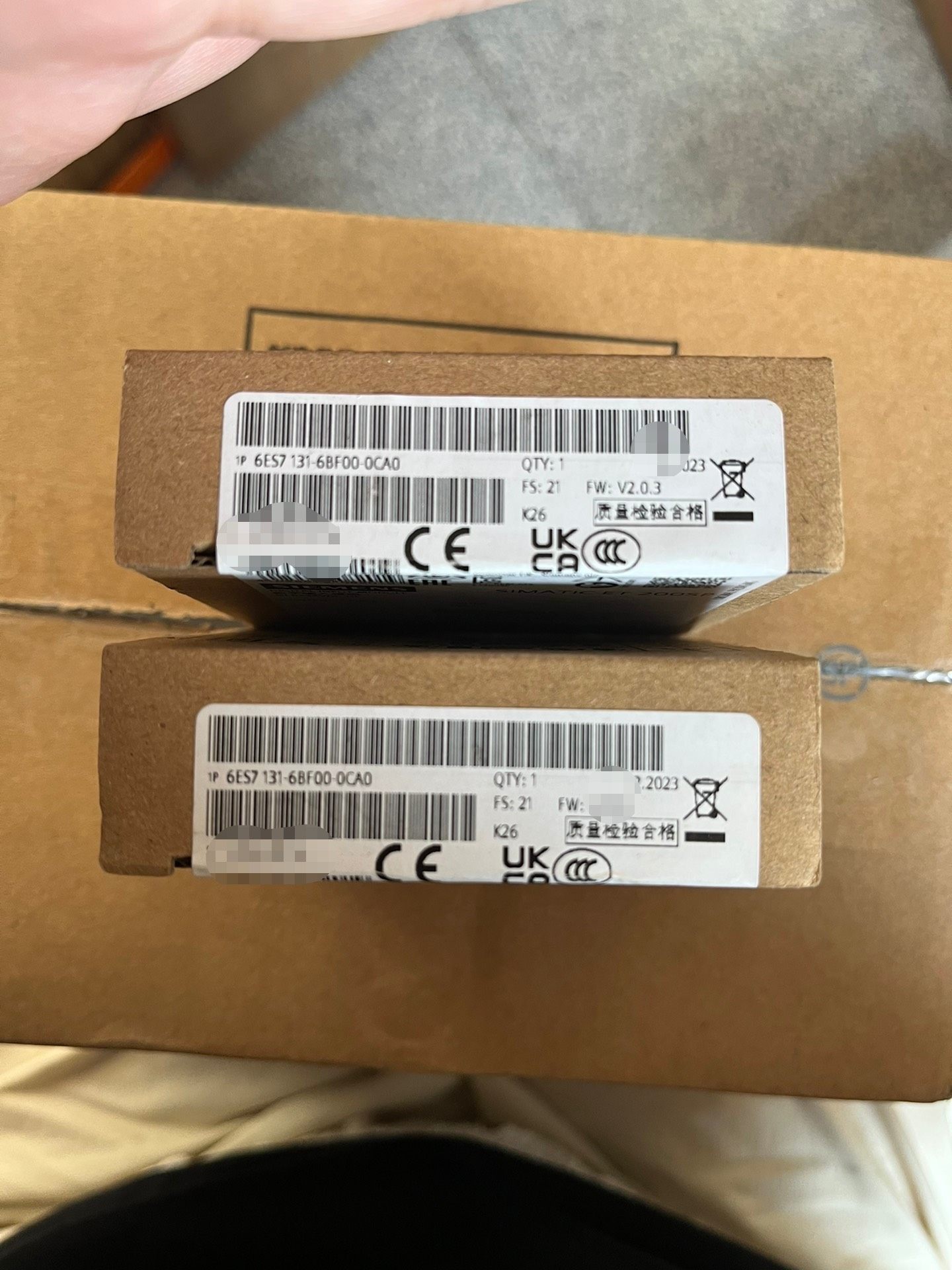 西门子模块6ES7131-6BF00-0CA0  全新原装正