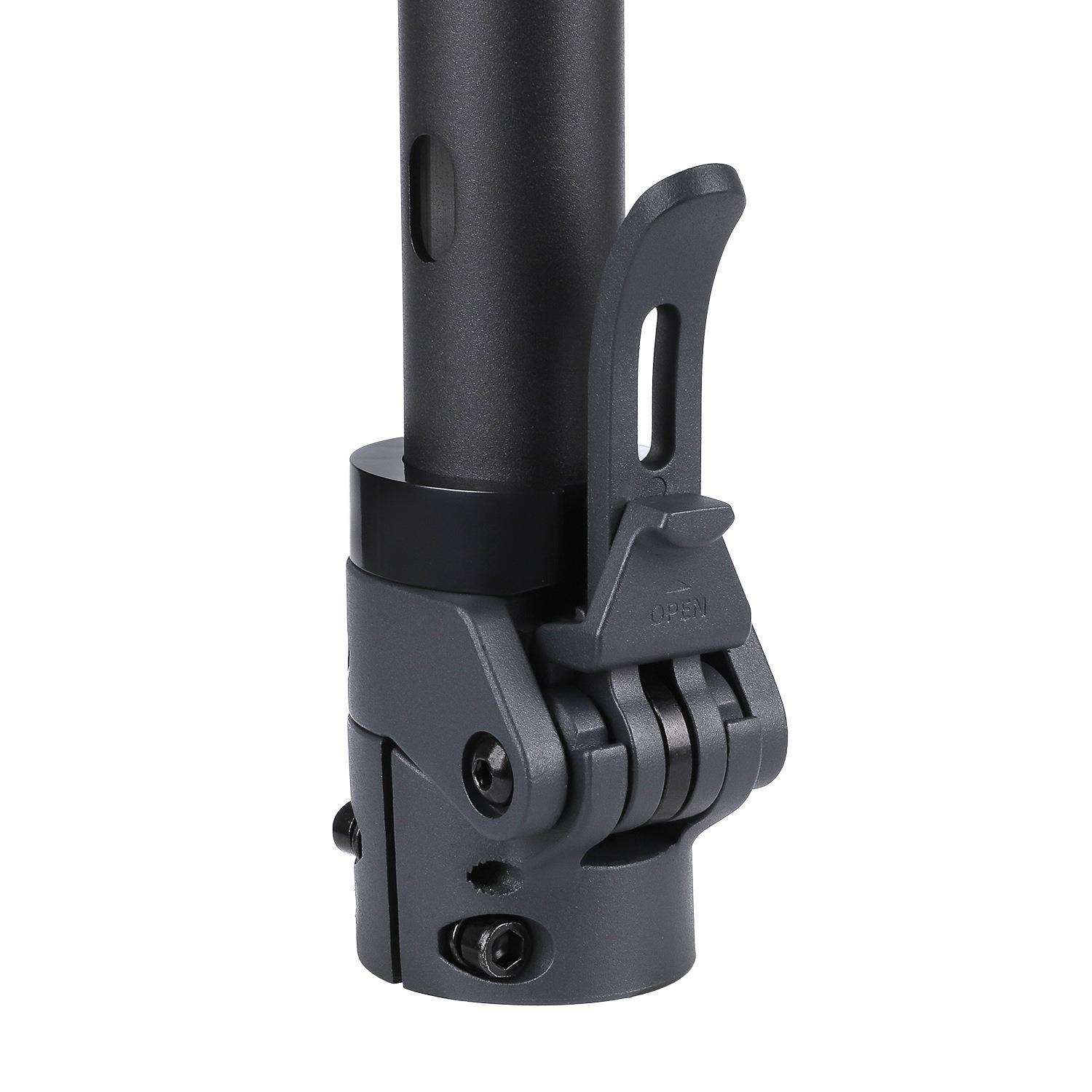M365 1S PRO PRO2电动滑板车前立杆带折叠基座升级长款转向杆配件
