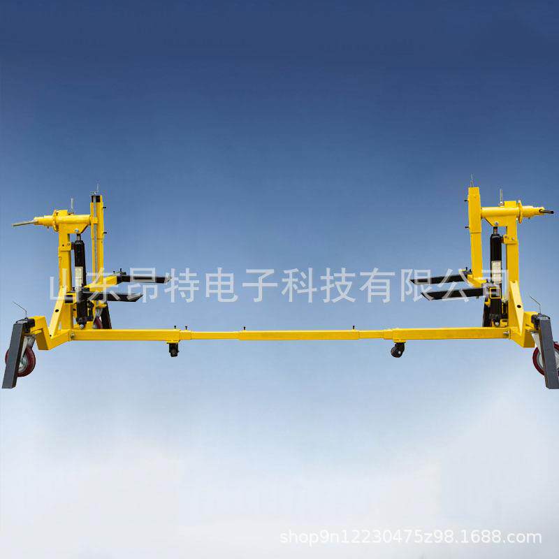 4000Lbs 汽车翻转架 1800kg 载重手动反转平台 车身喷漆反转支架