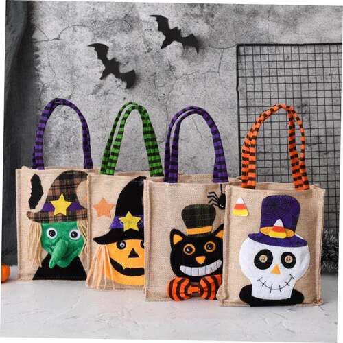 1pcs Halloween Gift Non woven Handbag Candy Bag万圣节礼品袋