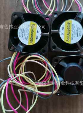 Sanyo 9WL0412P3G001直流风扇0.4A 0.48w 12V 15500r/min