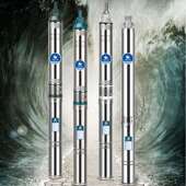 锦机霸深泵不锈钢深井水泵家用220V高扬程MRX抽水潜农用灌溉井深