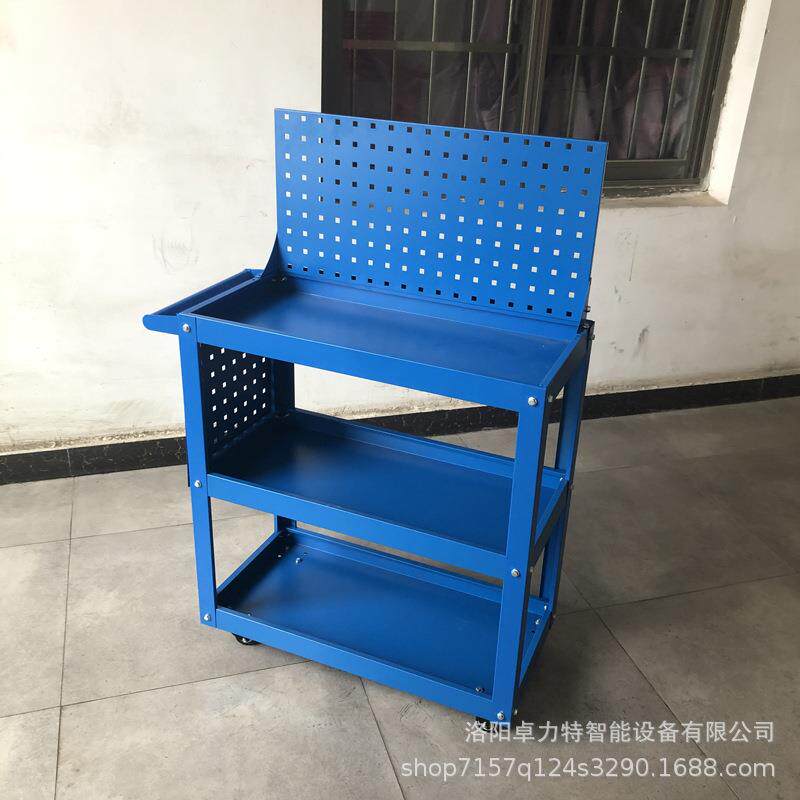 三层车汽修工具车维修五金零件周转车车间移动手推四轮劳动车