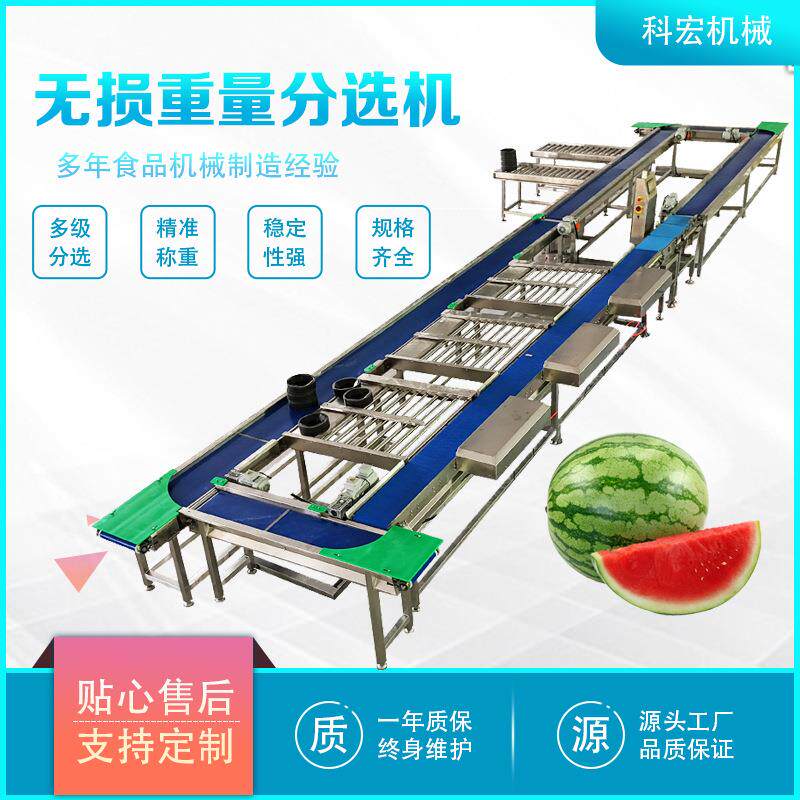 机械无损式重量分拣机玉露香梨皇冠梨智能分级重量分拣