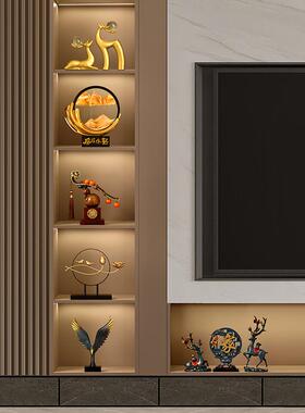 新房装饰品酒柜摆件葫芦招财客厅电视柜玄关家居乔迁新居礼品礼物