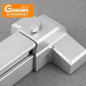 不锈钢消防通道锁 简约平推式 防火门逃生推杆锁 单双开报警器