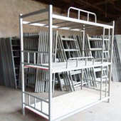 寝室上上下床批发床铁床卧室学校学生宿舍双层员工下铺铁床高低