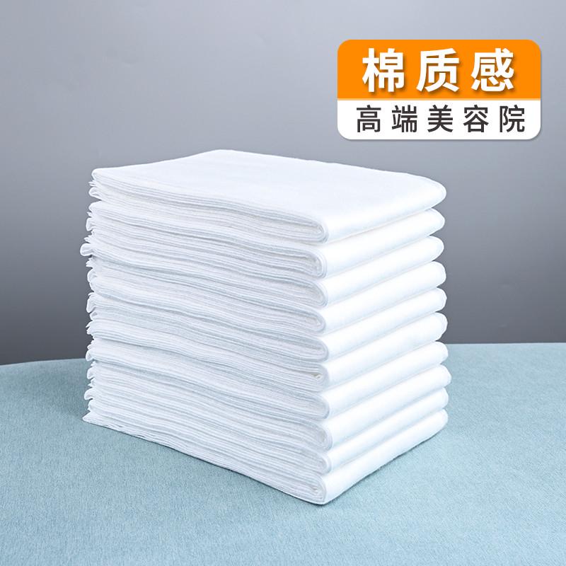 高档棉质感一次性床单美容院专用透气加厚按摩足浴100张防水防油