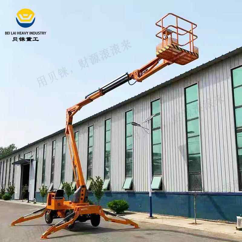 12米曲臂升降机14米16米高空作业车柴油式18米20M曲臂升降平台