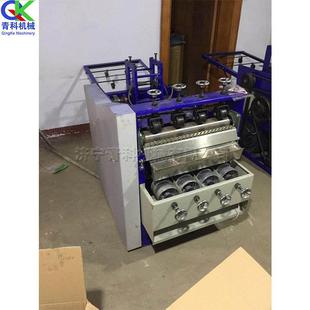 不锈钢丝洁球型机双头钢丝成织网机钢丝清洁球NBA五球清圆球设备