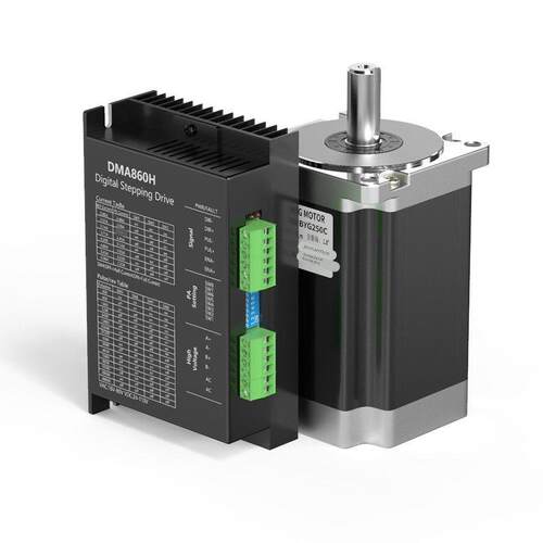 86步进电机套装4.5nm/6.5nm/8.5nm/10nm/12.5nm驱动器DMA860+马达