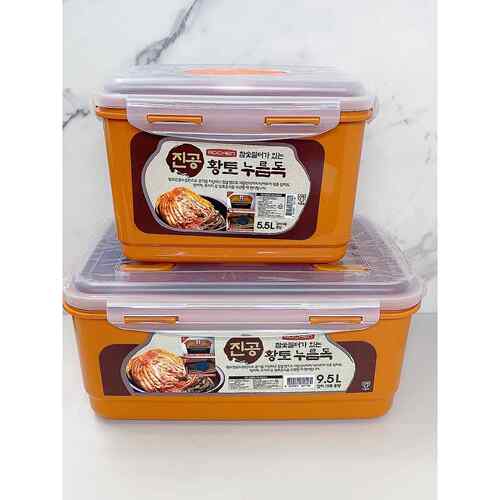 韩国原装进口ROICHEN真空碳盒除味密封保鲜盒抽真空无味泡菜盒