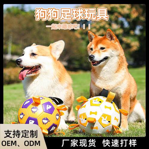 狗狗户外互动足球玩具宠物狗训练玩具球磨牙耐咬自嗨宠物狗玩具