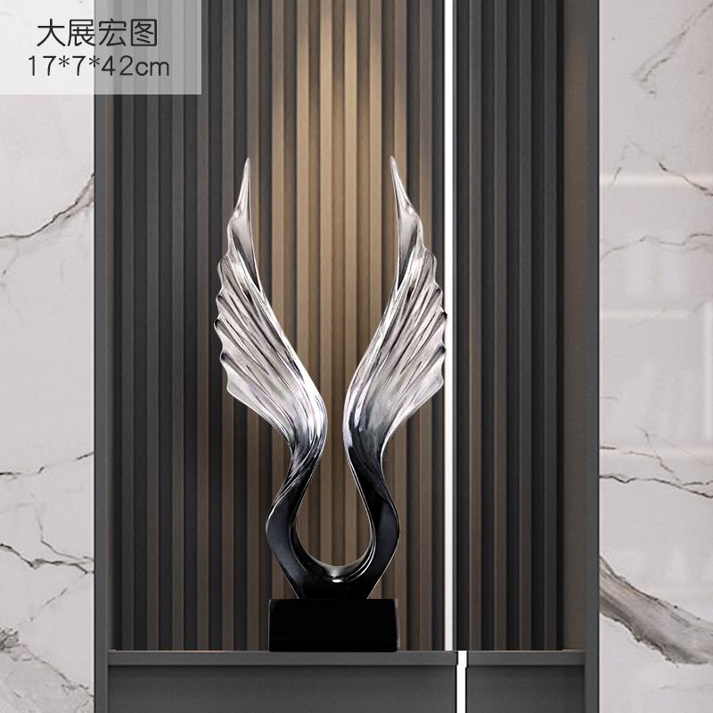 正品轻奢大内展宏图摆件厅室玄关办公室酒柜客电视柜意装饰品创摆