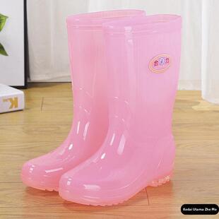 防滑水鞋 雨鞋 女防滑耐磨成人2025新款 水靴胶鞋 短筒雨靴 新型套鞋