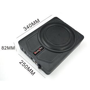 厂家热销10大功率超X10薄车低音炮12v纯汽低音载音响改车装 寸音箱