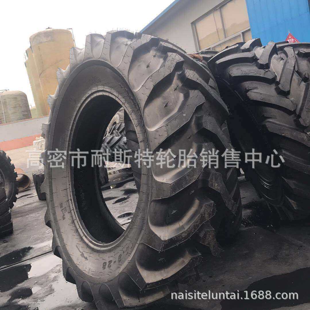 厂家现货拖拉机 人字花纹轮胎14.9-28 农用轮胎