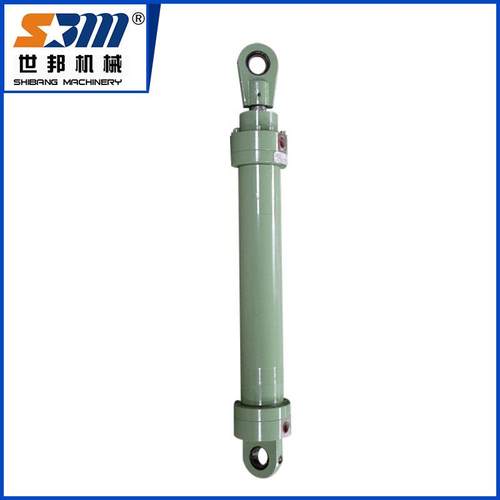 供应木业压机液压缸前后双耳法兰式安装液压缸液压油缸