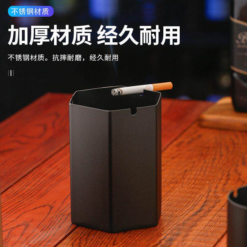 创意酒店烟灰缸酒吧个性烟缸酒馆夜场烤漆烟盅加厚烟灰缸潮流