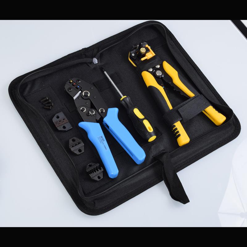 9寸端压裸子钳压线钳02-CN线绝冷缘插簧压钳JGS现货