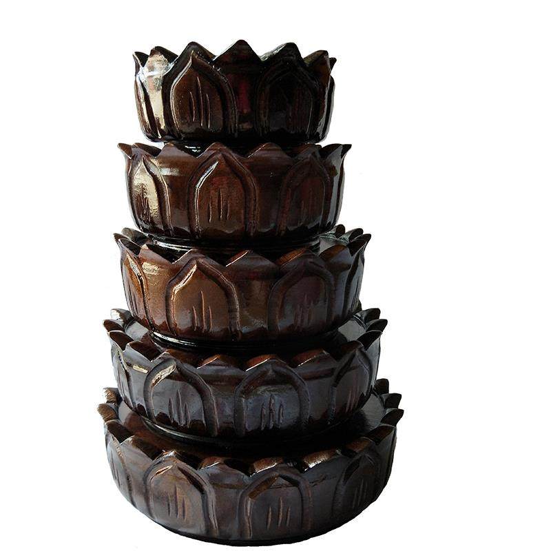 高档木莲花像佛底座奇石木佛座堂观音菩萨摆件大木托实根雕底座